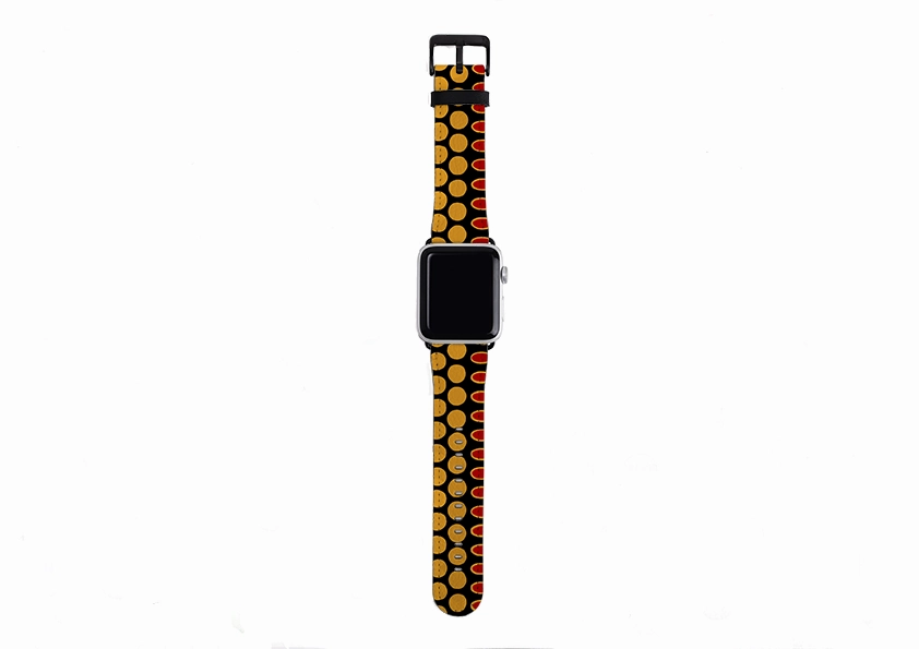 Classic Sport Design Tropical Spot Vertical By Cressida Bell Apple Watch Strap