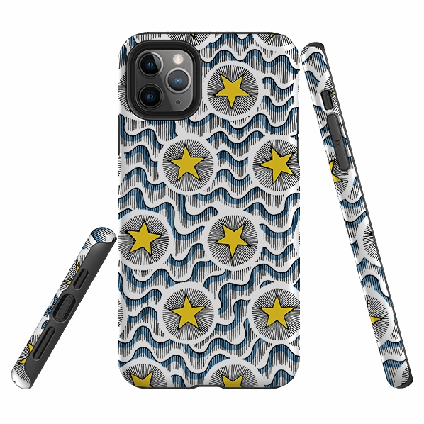 iPhone Tough Case - Celestial By Cressida Bell Rugged Pattern Texture Vivid Texture