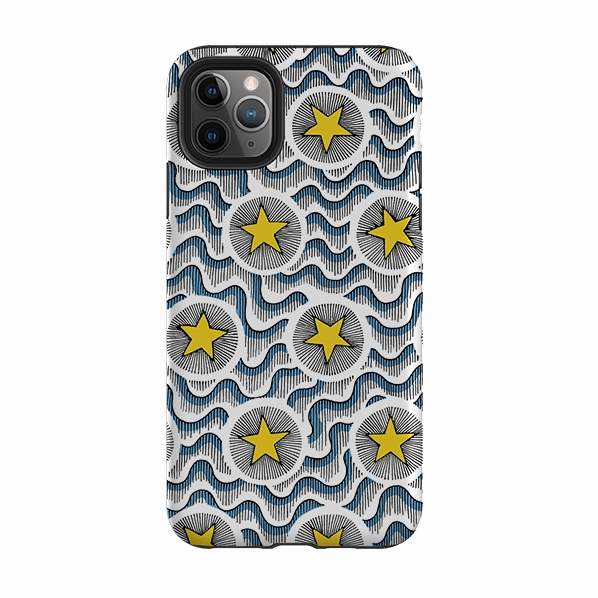 iPhone Tough Case - Celestial By Cressida Bell Flexible Fit Vibrant Finish
