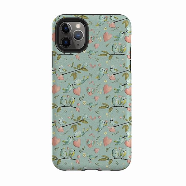Compact Feel iPhone Tough Case - Love Is In The Air Pattern By Maja Lindberg