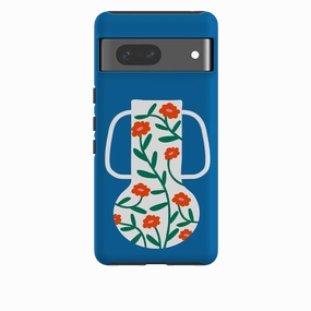 Google Tough Case - Floral Vase Grip Safe Patterned Design