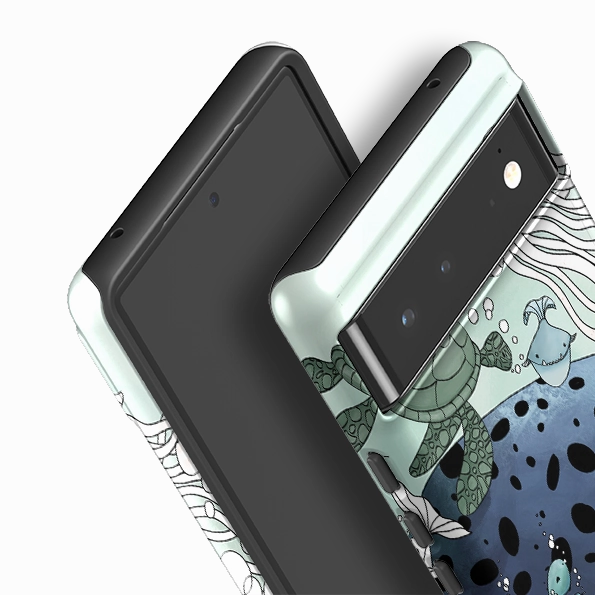 Soft Layer Google Tough Case -  Sea World By Maja Lindberg