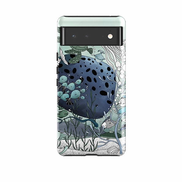 Google Tough Case -  Sea World By Maja Lindberg Shock Surface Layer Vivid Detail