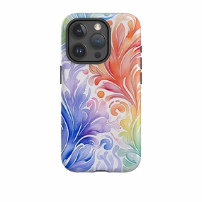 Edge Reinforced iPhone Case - Cosmic Waves II
