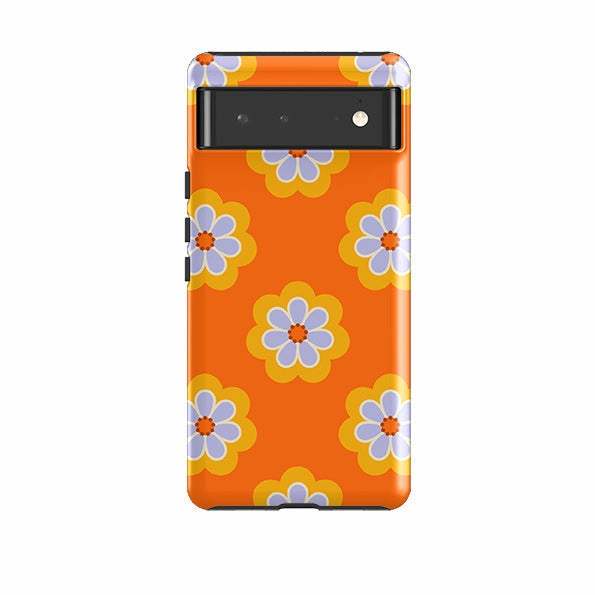 Vivid Pattern Google Tough Case -  Amber Floral