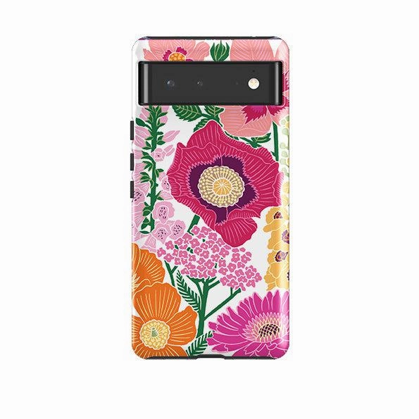 Google Tough Case -  Flower Garden By Kate Heiss Compact Shell Modern Texture Look