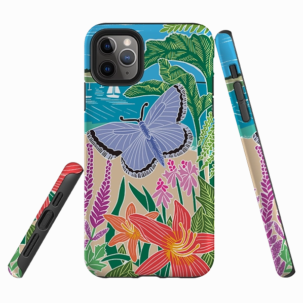 Colorful Finish iPhone Tough Case - Trebah Garden By Kate Heiss