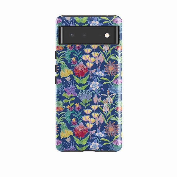 Google Tough Case -  Tropic-3 By Natalie Pedetti Prack Durable Shell Travel Accessory