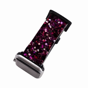 Rubies By Kitty Joseph Apple Watch Strap (does not glitter) Modern Design