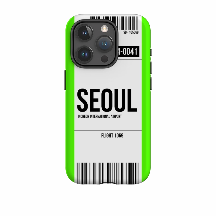 iPhone Tough Case - Seoul Green Shock Layer