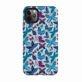 iPhone Tough Case - Pattern B By Elisabeth Haager Hybrid Finish Texture Gloss Texture