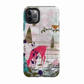 iPhone Tough Case - Forest Tale Robin Song By Tiffany Lynch Everyday Comfort Smooth Look Texture