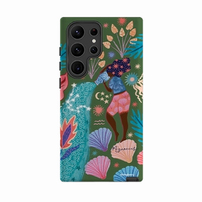 Hybrid Protection Samsung Tough Case - Aquarius By Emma Frances Grant