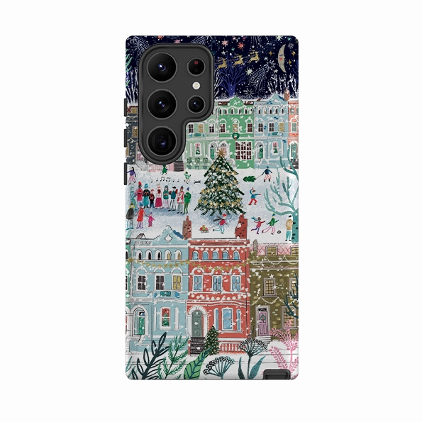 Soft Protection Samsung Tough Case - Winter In Notting Hill By Emma Frances Grant