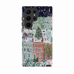 Soft Protection Samsung Tough Case - Winter In Notting Hill By Emma Frances Grant