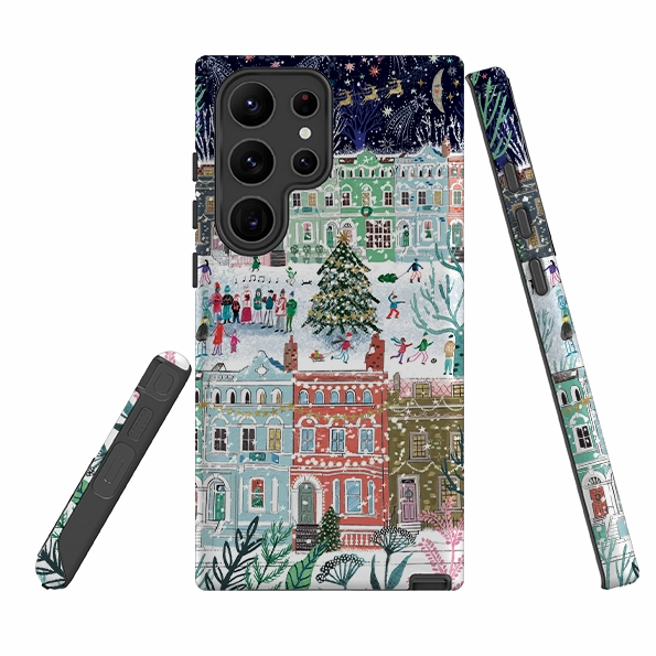 Samsung Tough Case - Winter In Notting Hill By Emma Frances Grant Luxury Grip Light Finish