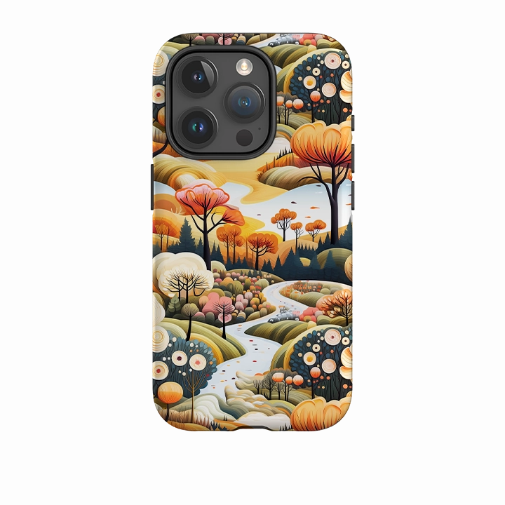 iPhone Tough Case - Ashdown Forest Rugged Edge Texture Minimal Style