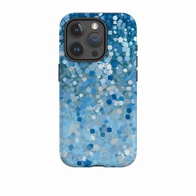 iPhone Case - Blue Glitter II (case does not glitter) Soft Protection Versatile Design