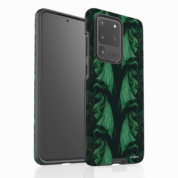 Samsung Tough Case - Arbor Dragon Pattern By Anna Stead Fashion Touch