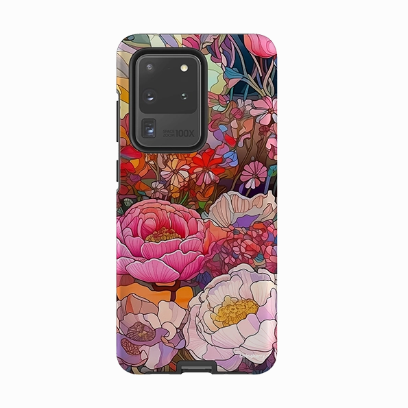 Modern Pattern Layer Hybrid Build Texture Samsung Tough Case - Ashill