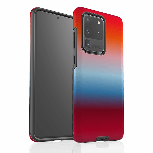 Soft Layered Design Classic Style Samsung Tough Case - Aura Ocean By Kitty Joseph