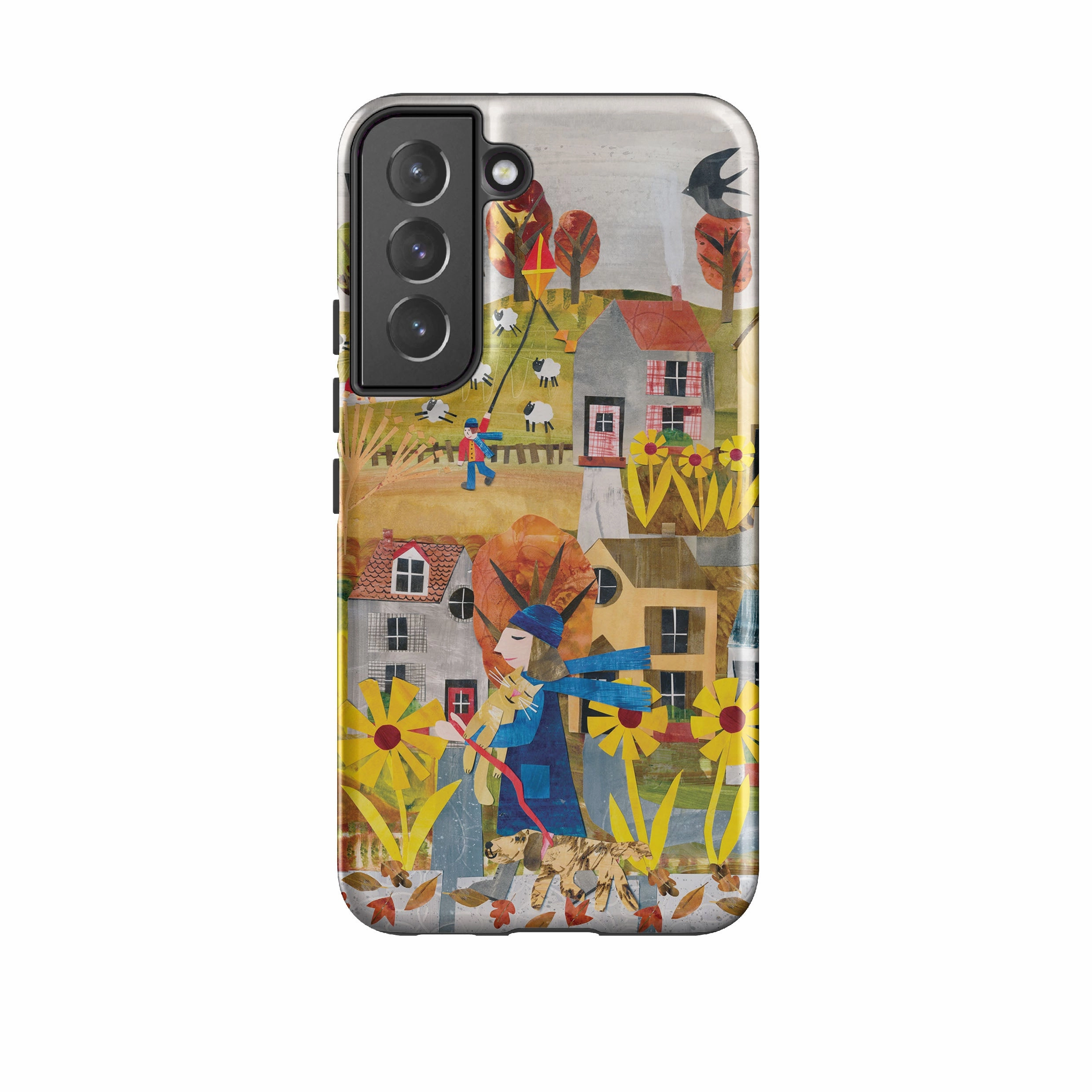 Samsung Tough Case - Autumn Walk By Tracey English High End Look
