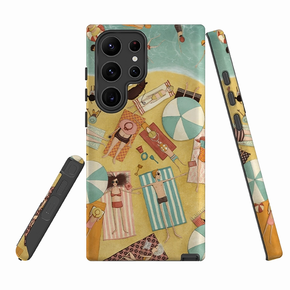 Samsung Tough Case - Beach Day By Maja Lindberg Protective Look High gloss