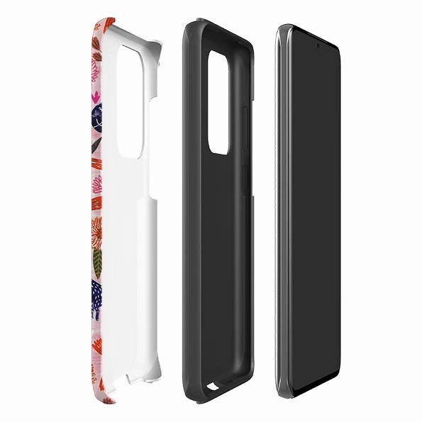 Samsung Tough Case - Beautiful World By Lee Foster Wilson Clear Protection Flexible Pattern Texture