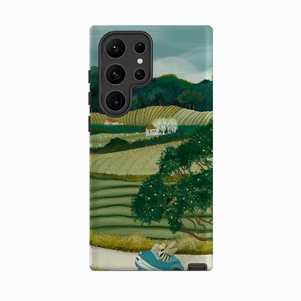 Samsung Tough Case - Bee Hives By Katherine Quinn Strong protection Slim Profiled