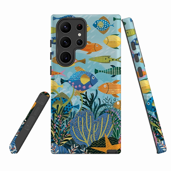 Outdoor Travel Samsung Tough  Case - Beneath The Waves II By Ali Brookes