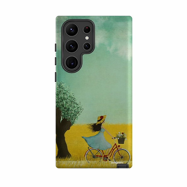 Minimal Cover Samsung Tough Case - Bike Ride By Maja Lindberg