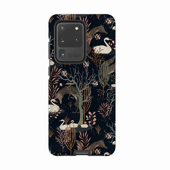 Samsung Tough Case - Black Forest By Katherine Quinn Protective Layering