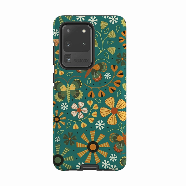 Polished Style Samsung Tough Case - Butterflies Autumn 2 By Suzy Taylor