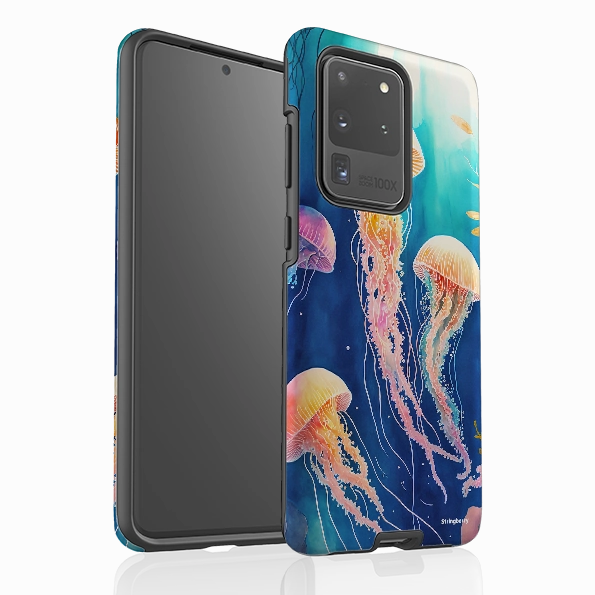 Samsung Tough Case - Byron Bay Work Essentials Clear Pattern