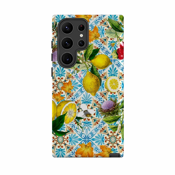 Sport Inspired Modern feature Samsung Tough Case - Cagliari Pattern