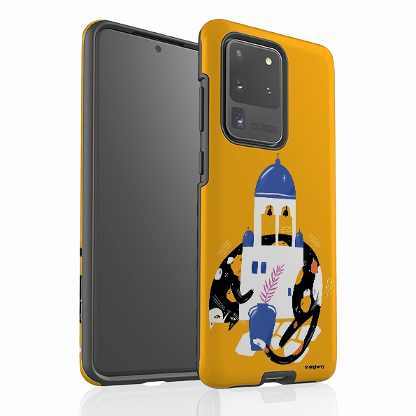Samsung Tough Case - Calico By Madalina Andronic Lightweight accessory Practical Design