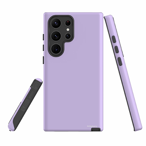 Samsung Tough Case - Casablanca Purple Button Cover