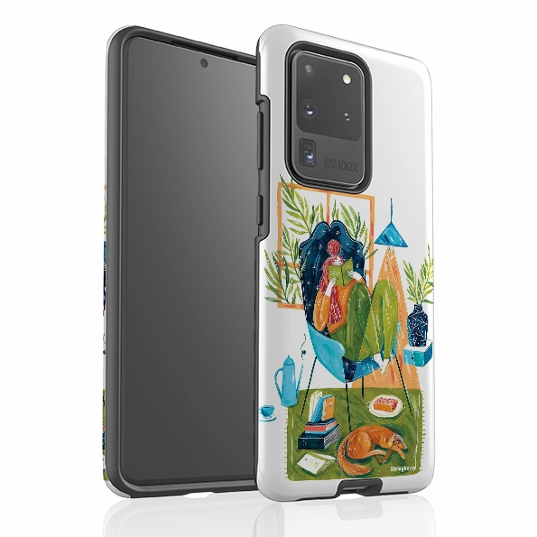 Samsung Tough Case - Chill By Madalina Andronic Comfort Shield