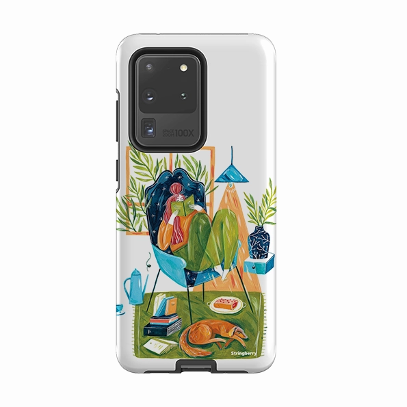 Refined Form Matte Feel Texture Samsung Tough Case - Chill By Madalina Andronic