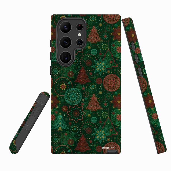 Fashion Touch Samsung Tough Case - Christmas Forest By Natalie Pedetti Prack
