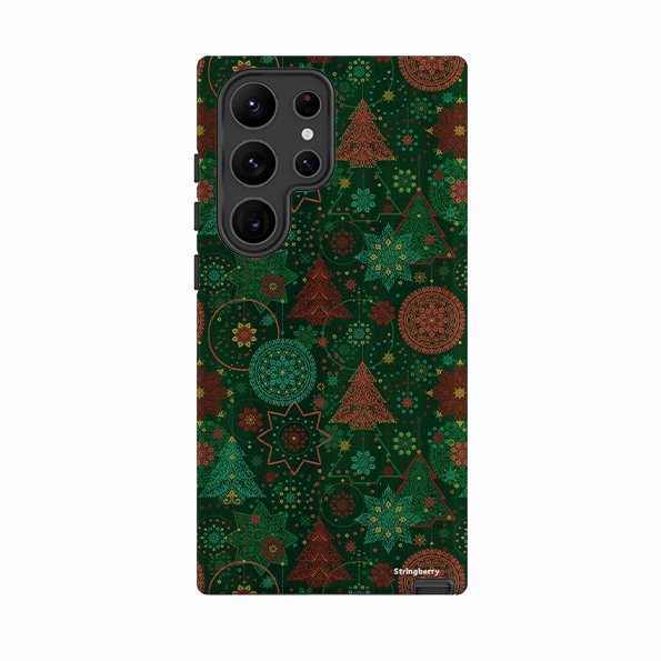 Samsung Tough Case - Christmas Forest By Natalie Pedetti Prack Versatile Design Classic Grip