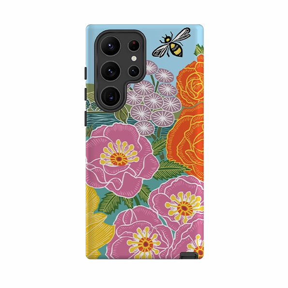 Samsung Tough  Case - Coastal Garden By Kate heiss Stylish Shape