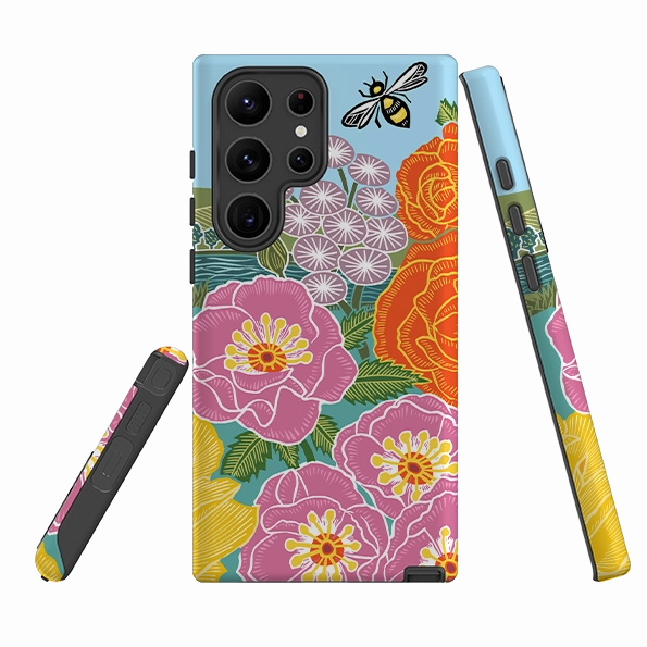 Samsung Tough  Case - Coastal Garden By Kate heiss Creative Style Durable Layer