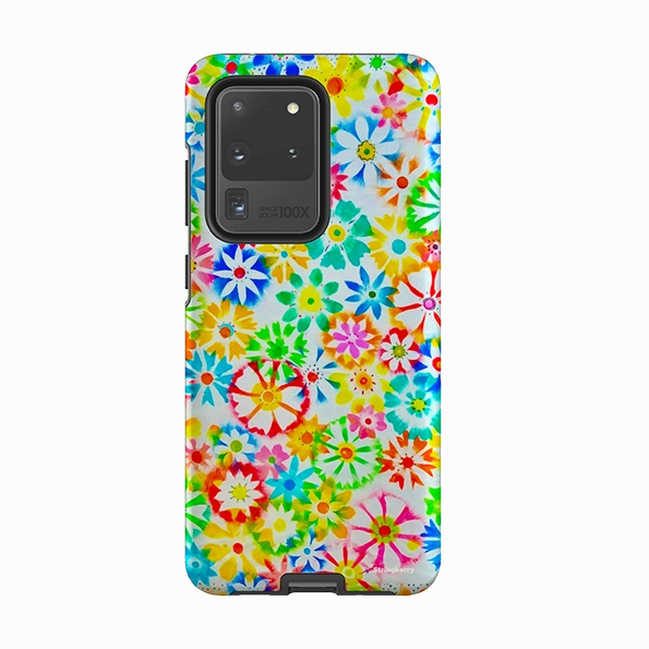 Samsung Tough Case - Colour Garden By Sarah Campbell Modern Pattern Style