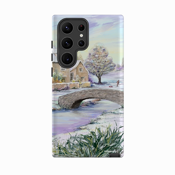 Protective Edge Rugged Detail Layer Samsung Tough Case - Cotswold Winter