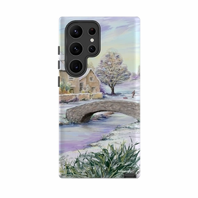 Protective Edge Rugged Detail Layer Samsung Tough Case - Cotswold Winter