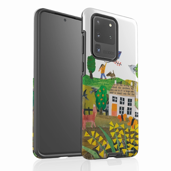 Durable Texture Scratch Proof Samsung Tough Case - Countryscape III By Tracey English