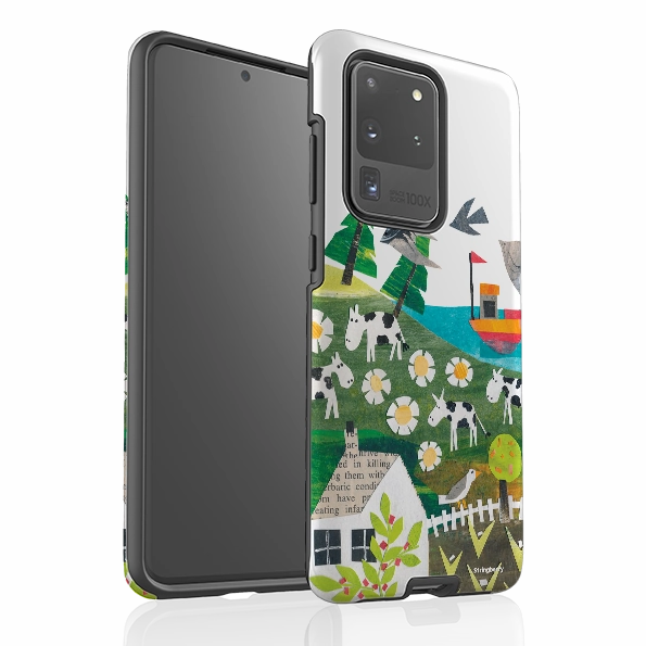 Samsung Tough Case - Countryscape VII By Tracey English Smooth Look Refined Finish