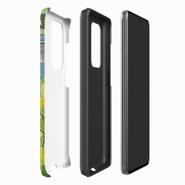 Samsung Tough Case - Daffs And Ducks By Liane Payne Smooth Shape Smooth Pattern Finish