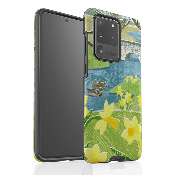 Soft Material Samsung Tough Case - Daffs And Ducks By Liane Payne